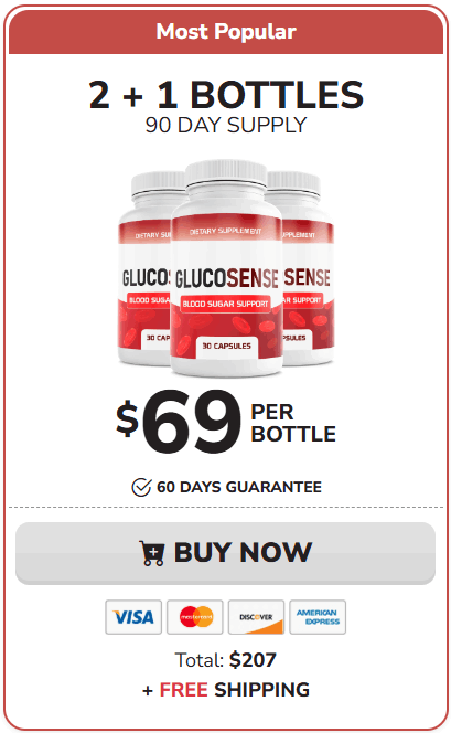 Buy GlucoSense 3 Bottle